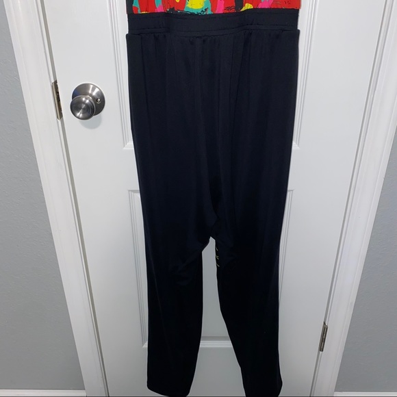 Zumba Wear Multi Color Crisscross Detail Size XL - Picture 3 of 8